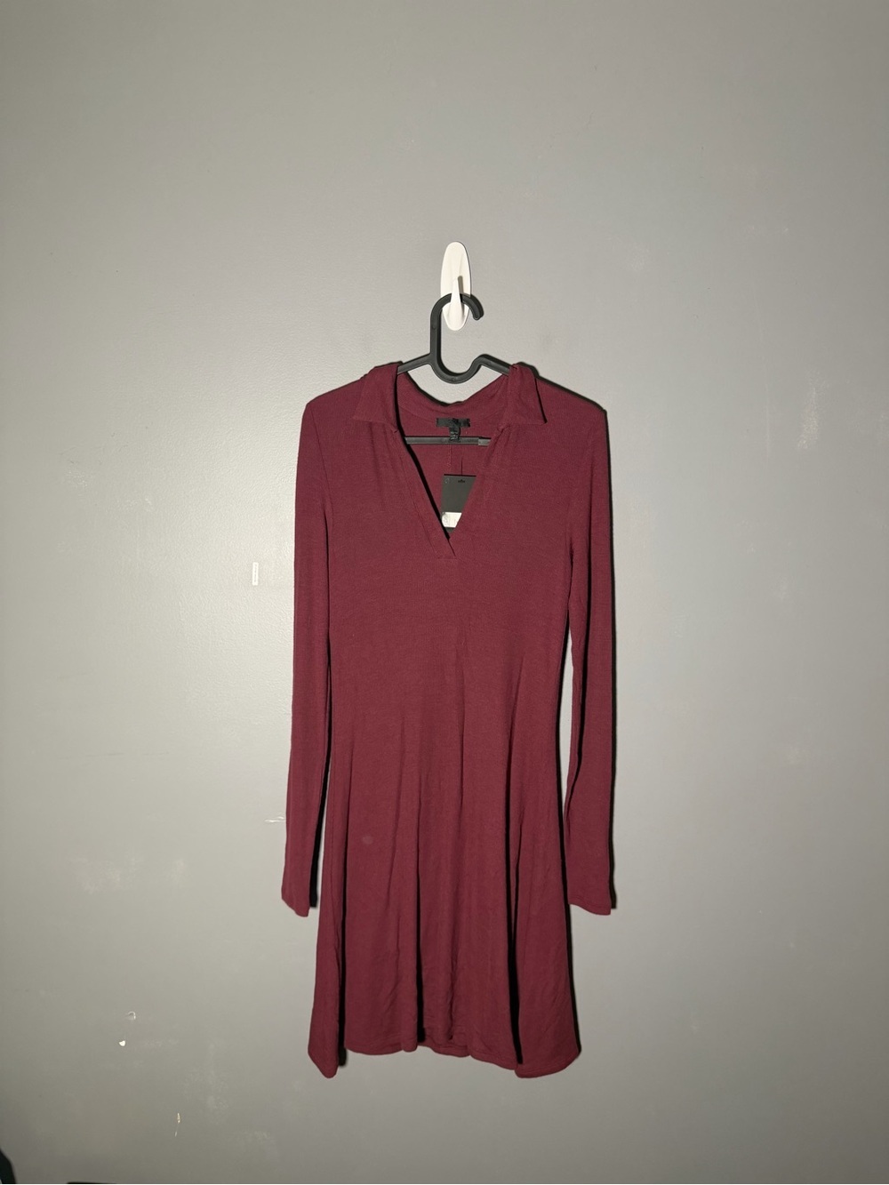 ATM Anthony Thomas Melillo Rib Knit Long Sleeve Dress Size XS - Picture 2 of 6